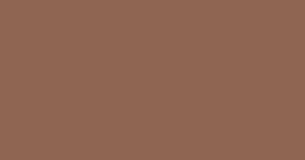ブラウン Brown 8f6552の色見本とカラーコード 洋色大辞典