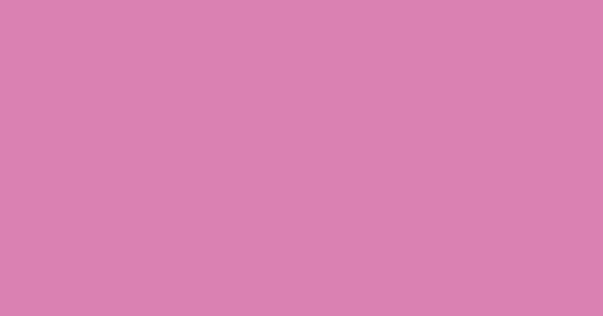 オーキッドピンク Orchid Pink Da81b2の色見本とカラーコード 洋色大辞典