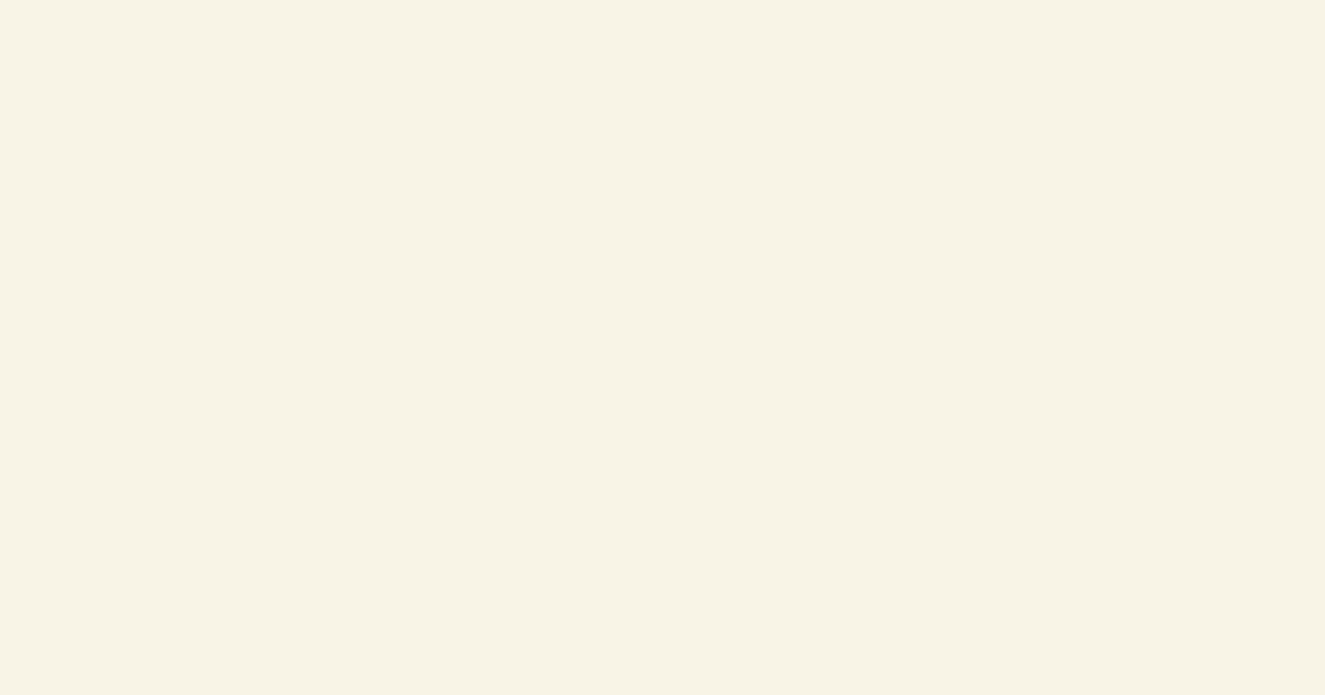 アイボリー ivory #f8f4e6の色見本とカラーコード - 洋色大辞典