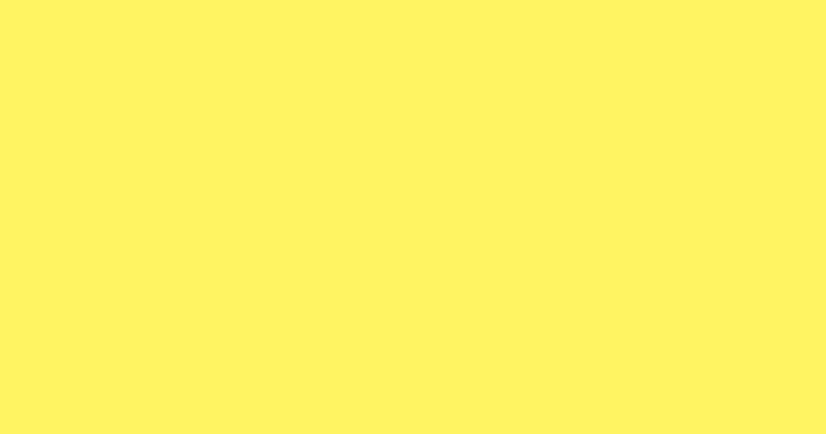 ミモザ mimosa #fff462の色見本とカラーコード - 洋色大辞典