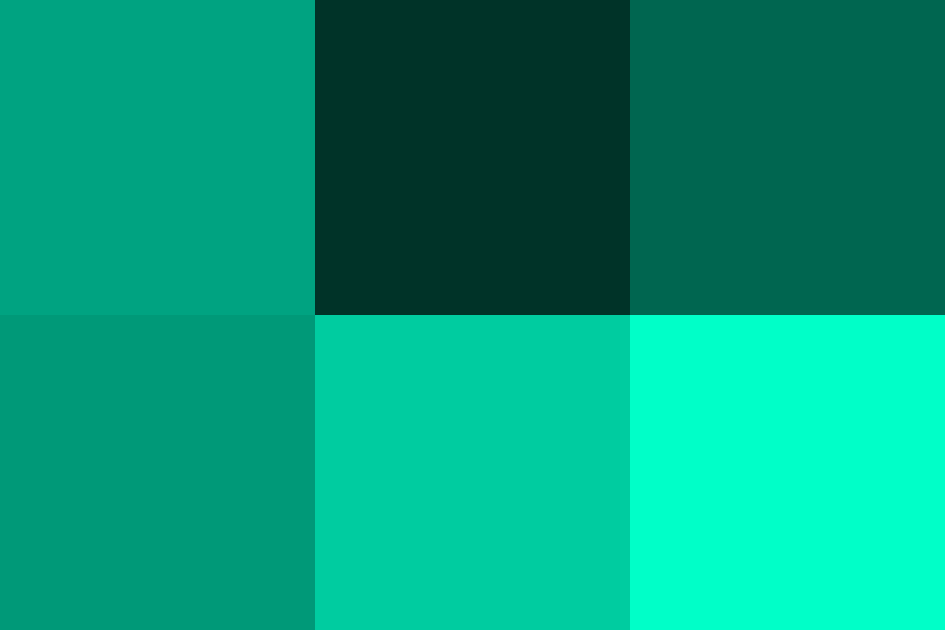 花緑青の配色パターン 色の組み合わせ 原色大辞典