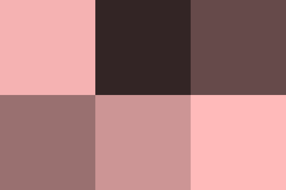 ピンクの配色パターン 色の組み合わせ 原色大辞典